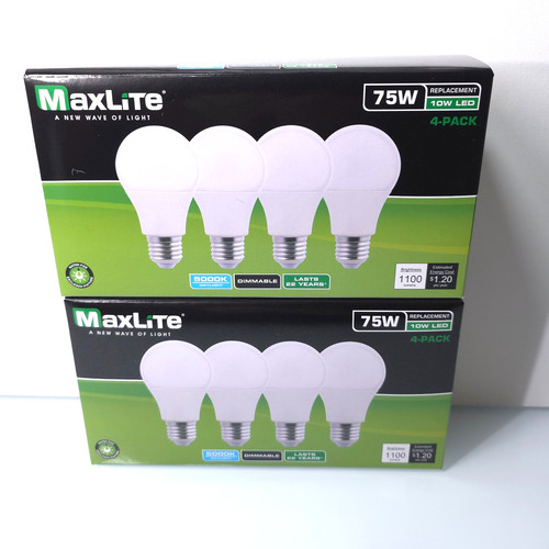 Maxlite 75w equivalent 10w - 75w,