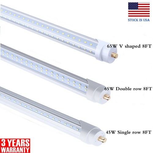 Pack 8ft led tube - 25-pack, t8